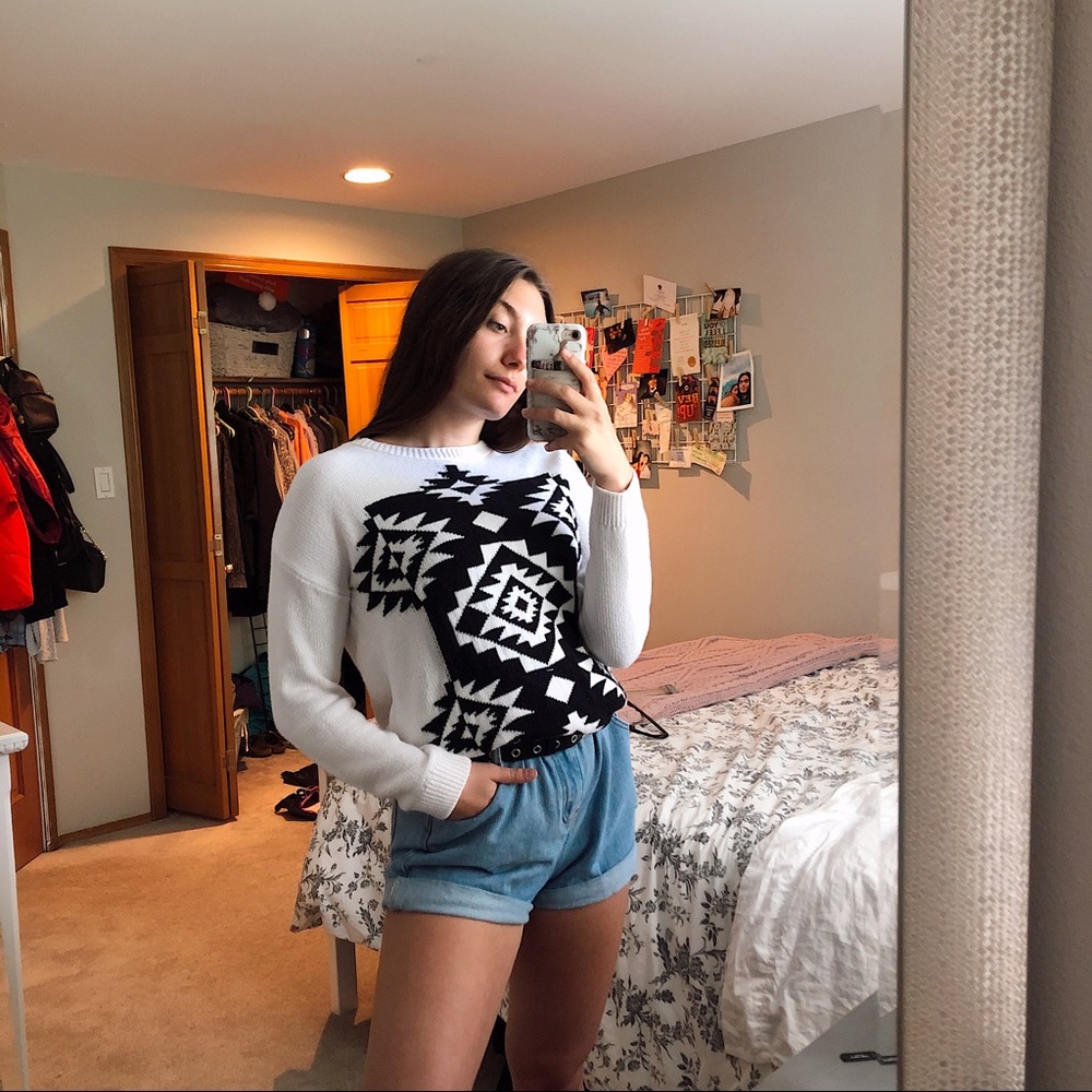 Forever 21 Aztec Sweater